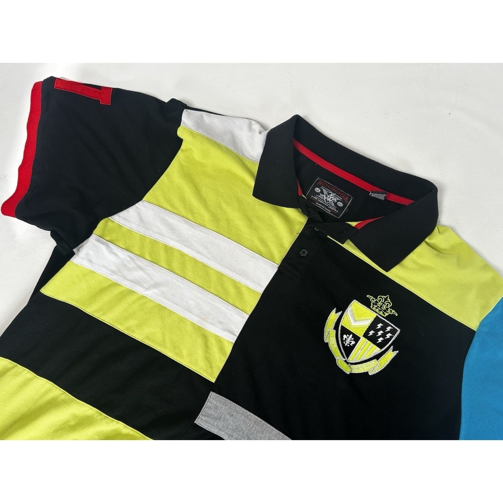 Winchester Rifles Men's Size 5XL Embroidered Short Sleeve Multicolor Polo Shirt